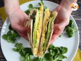 Resepti Brunssityylinen paahdettu wrap - tortilla wrap hack