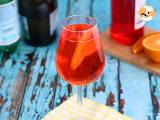 Resepti Spritz, kuuluisa italialainen cocktail aperolilla