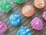 Resepti Monster cupcakes halloween