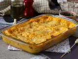 Resepti Butternut-kurpitsa-, pinaatti- ja ricottalasagne