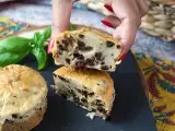 Resepti Suolaiset oliivi-philadelphia-muffinit airfryerissa