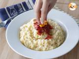 Risotto juustolla ja chorizolla - Valmistelu askel 8