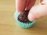 Brigadeiro, pienet brasilialaiset makeiset - Valmistelu askel 5