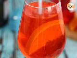 Spritz, kuuluisa italialainen cocktail Aperolilla - Valmistelu askel 4