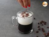 Irish Coffee (kahvi viskin ja kermavaahdon kera) - Valmistelu askel 4