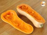 Butternut-kurpitsa kvinoalla ja granaattiomenalla - Valmistelu askel 2