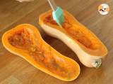 Butternut-kurpitsa kvinoalla ja granaattiomenalla - Valmistelu askel 3