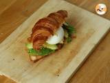 Brunssin tyyppinen croissant-sandwich - Valmistelu askel 5