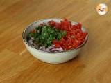 Pico de gallo ja kotitekoisia tortillachipsejä - Valmistelu askel 1