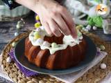 Pääsiäisen sitruuna-valkosuklaa Bundt-kakku - Valmistelu askel 8