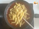 Pasta Siciliana munakoisolla, helppo ja kevyt versio - Pasta alla Norma - Valmistelu askel 6