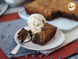 Brookies, täydellinen yhdistelmä brownieita ja keksiä. - Valmistelu askel 8