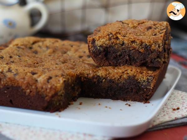 Brookies, täydellinen yhdistelmä brownieita ja keksiä. - kuva 3