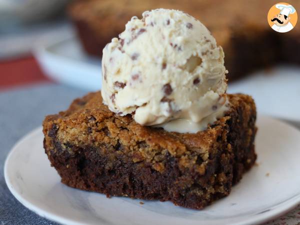 Brookies, täydellinen yhdistelmä brownieita ja keksiä. - kuva 4