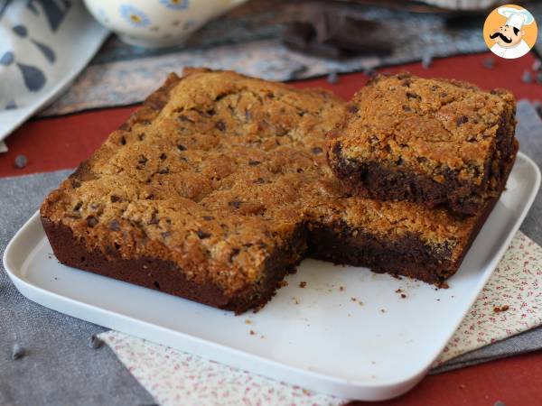 Brookies, täydellinen yhdistelmä brownieita ja keksiä. - kuva 5