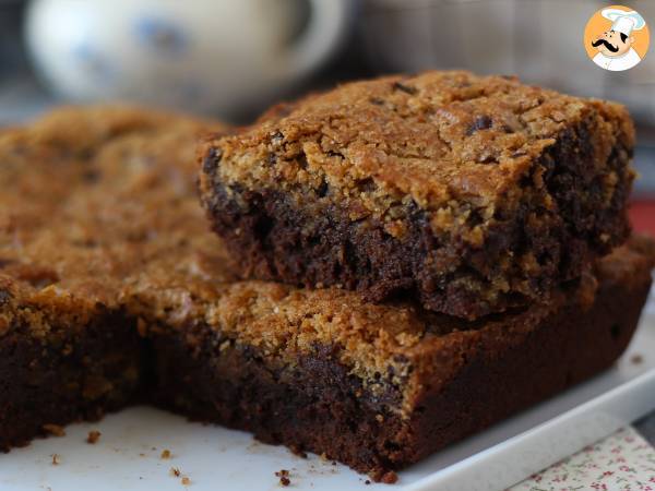 Brookies, täydellinen yhdistelmä brownieita ja keksiä. - kuva 7