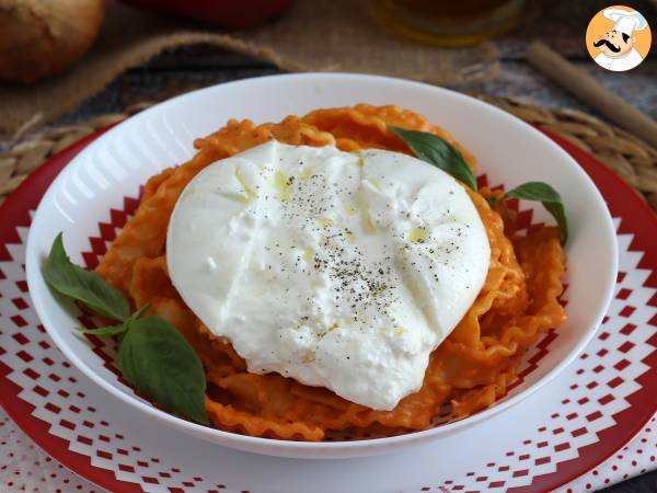 Calabrian tyylistä pestoa kermaisen burrata-juuston kanssa - kuva 4