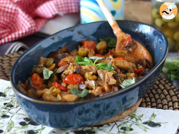 Caponata siciliana, ohittamaton nopea ja helppo italialainen resepti