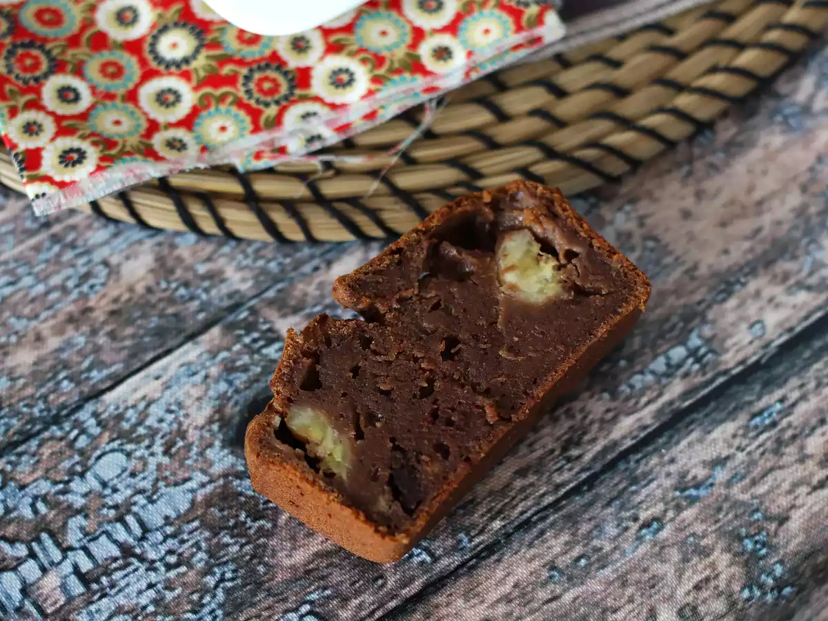 Erittäin herkullinen banaani- ja suklaakakku! - kuva 5