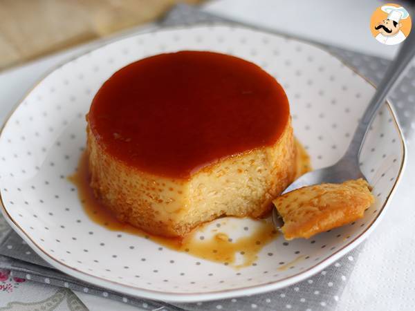 Flan kondensoidun maidon kanssa