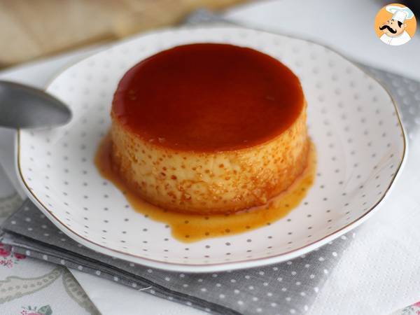 Flan kondensoidun maidon kanssa - kuva 3