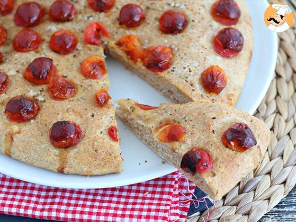 Focaccia kirsikkatomaattien kanssa - kuva 4