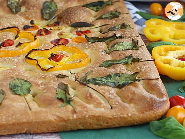 Focaccia kukat - focaccia taide - kuva 8