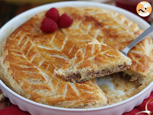 Frangipane-vadelma-pistaasipähkinä galette des rois - kuva 5