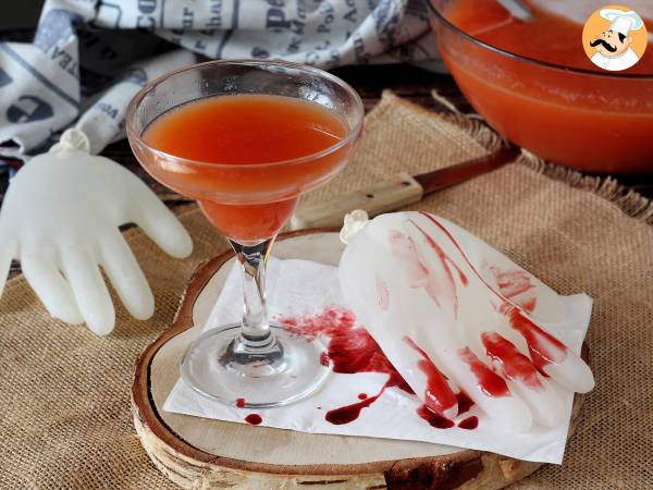 Halloween-cocktail käsin muotoillulla jääkuutiolla - helppo ohje! - kuva 4