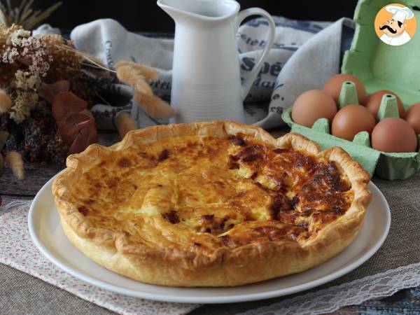 Helppo kotitekoinen quiche lorraine resepti