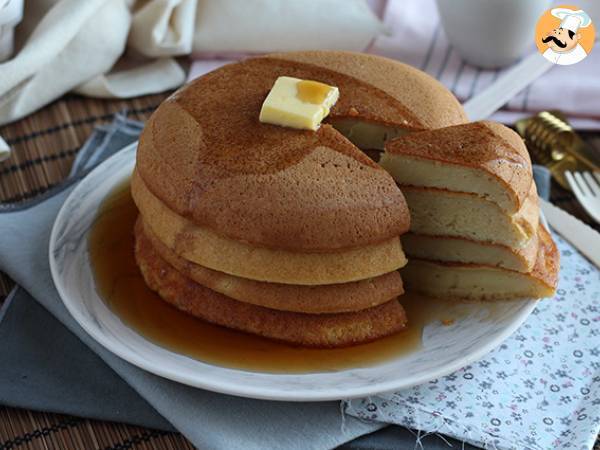 Japanilaiset pannukakut. Kuohkeat pannukakut - kuva 2