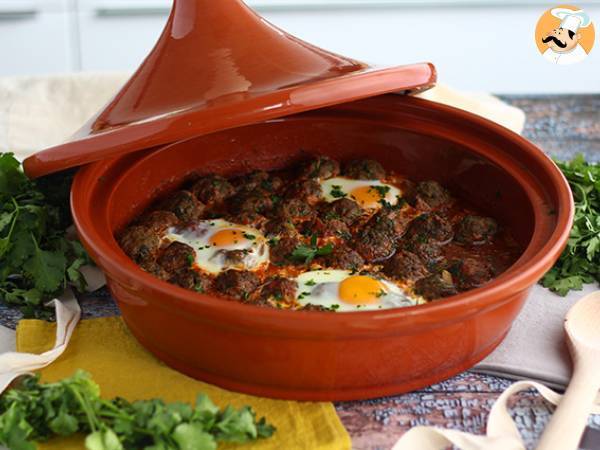 Kefta tagine (mausteisten ja yrttien kanssa jauhettuja lihapullia) - kuva 2