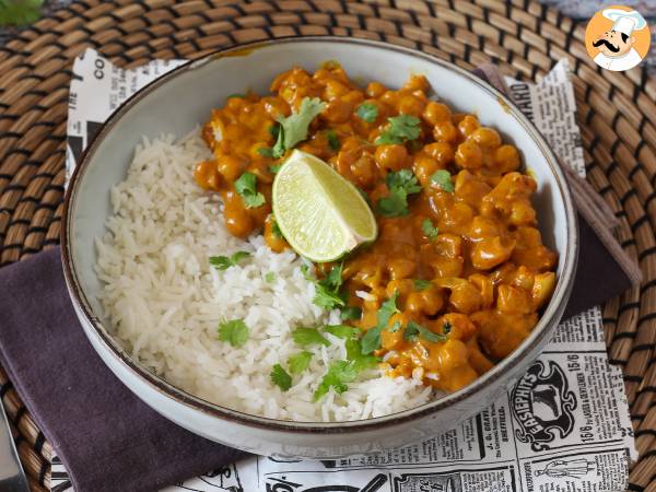 Kikhernecurry, super gourmet vegaaninen resepti