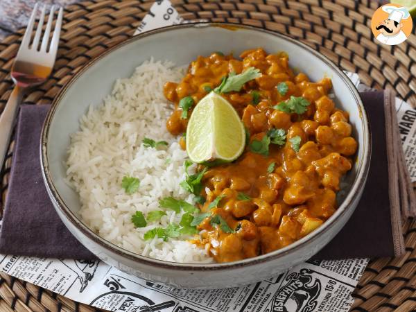 Kikhernecurry, super gourmet vegaaninen resepti - kuva 3