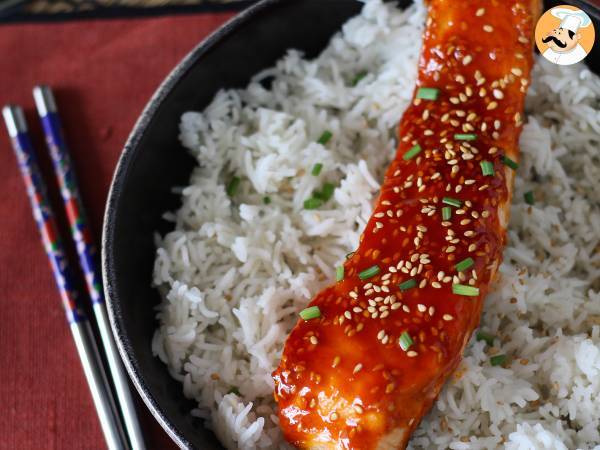 Korealaistyylinen lohi gochujang-kastikkeella, valmis 8 minuutissa - kuva 5