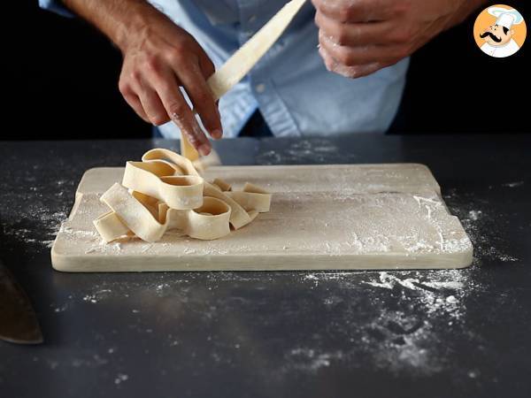 Kotitekoinen munapasta pappardelle: resepti vaihe vaiheelta - kuva 2