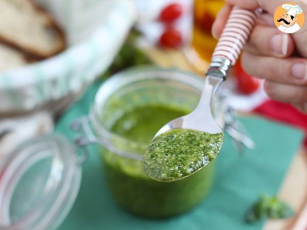 Kotitekoinen vihreä pesto - pesto alla genovese - kuva 3