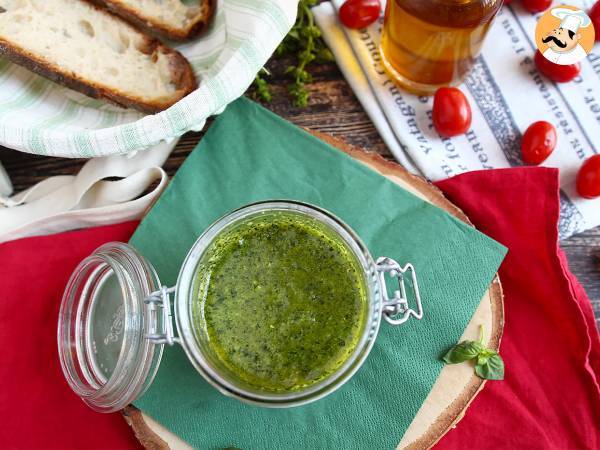 Kotitekoinen vihreä pesto - pesto alla genovese - kuva 4