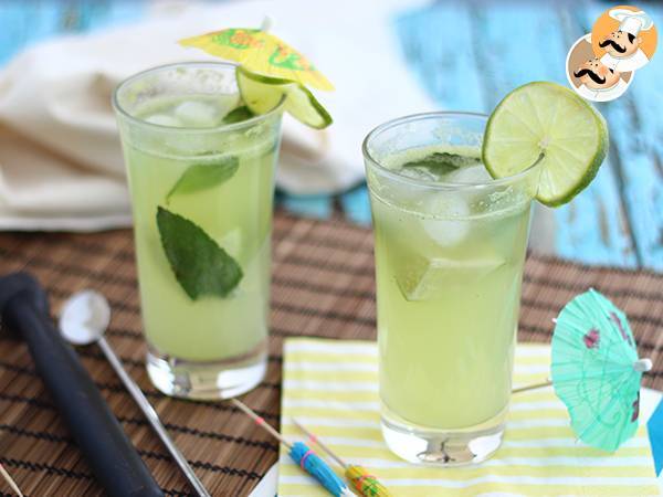 Kurkku Mojito, alkoholiton cocktail