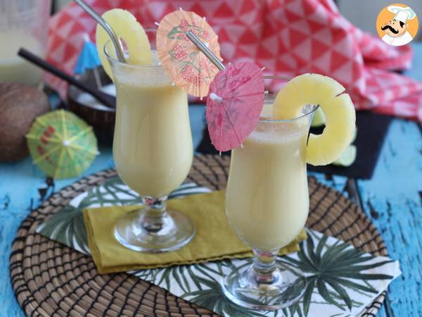 Nopea alkoholittomien piña colada -resepti