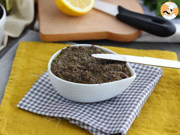 Nopea tapenade mustista oliiveista - kuva 3