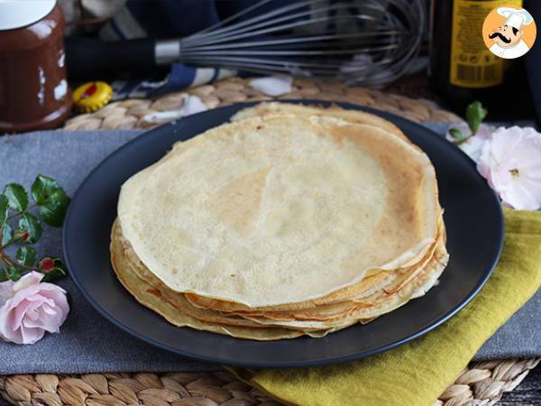 Oluen kanssa pannukakkutaikina