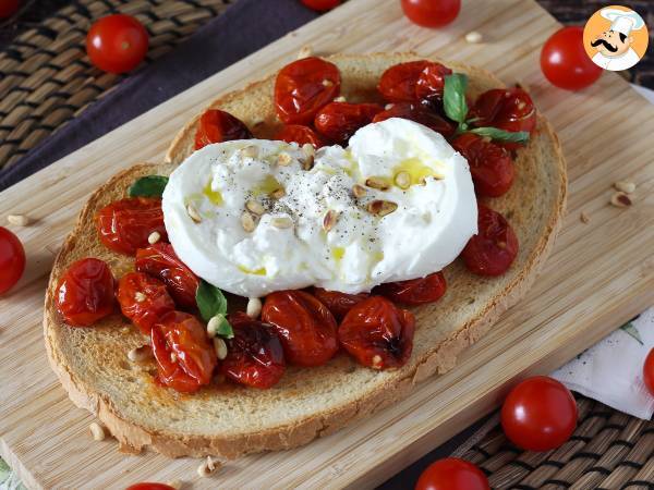 Paahdettu tomaatti ja burrata-bruschetta - kuva 3