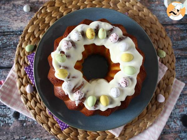 Pääsiäisen sitruuna-valkosuklaa Bundt-kakku - kuva 6