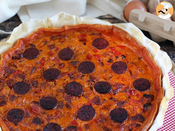 Paprika- ja chorizo-quiche - kuva 2