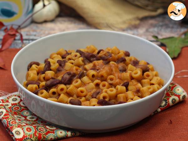 Pasta e fagioli, nopea ja kermainen resepti