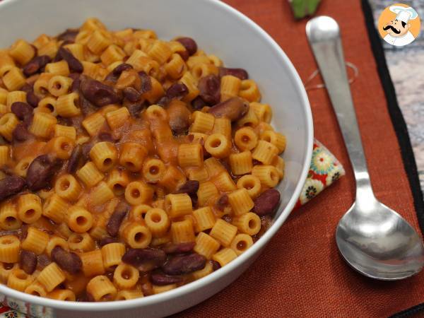 Pasta e fagioli, nopea ja kermainen resepti - kuva 2