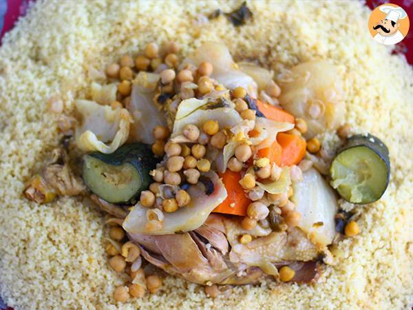 Perinteinen marokkolainen kana-couscous - kuva 3