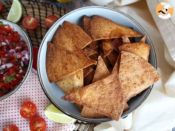 Pico de gallo ja kotitekoisia tortillachipsejä - kuva 5