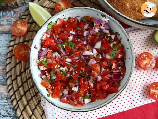 Pico de gallo ja kotitekoisia tortillachipsejä - kuva 6